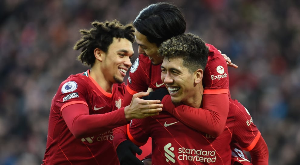 EPL: Liverpool Thrash Brentford To Move Past Chelsea To Seco