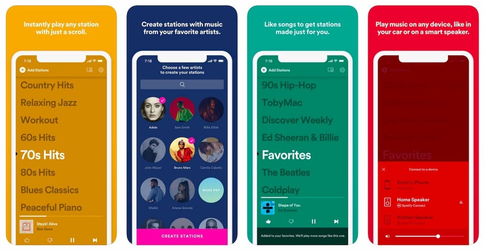Spotify To Discontinue Its Pandora-Like Stations App On May 