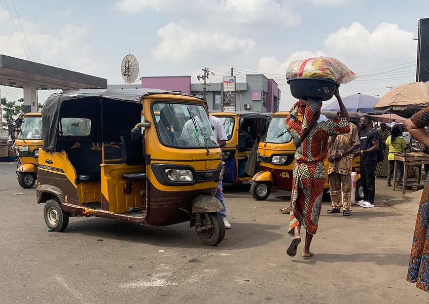 Inside Nigeria's Tricycle Business Where Female Ri... AllNews Nigeria