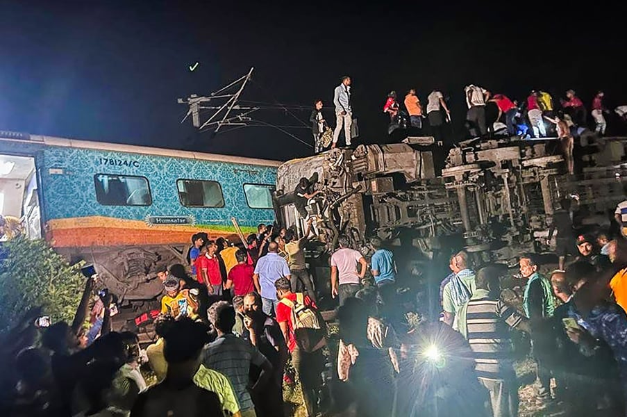 Train Collision In India’s Odisha Leaves 50 Dead, 300 Inju