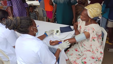 1600 Ifako-Ijaye Residents Get Free Health Care Services