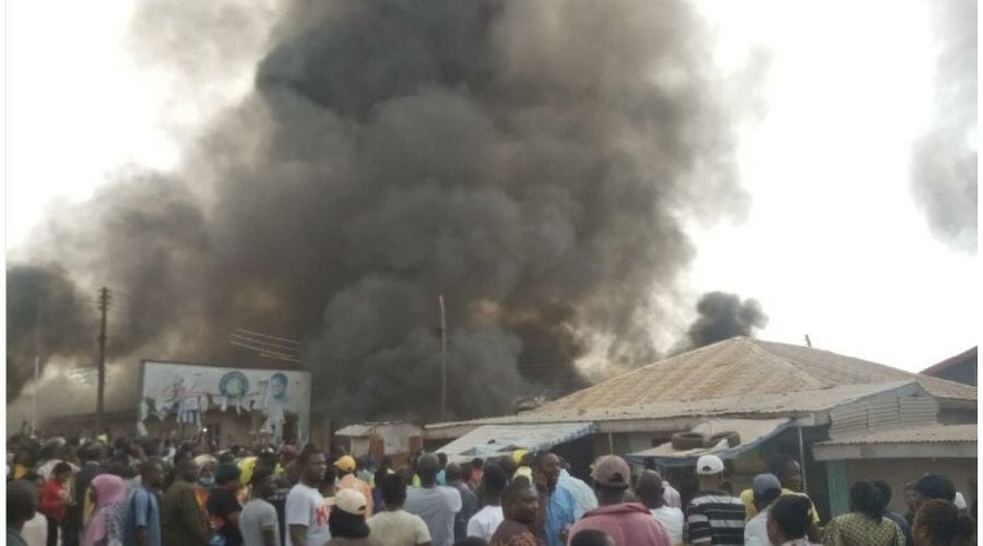 Oyo Broadcasting Station Gutted By Fire