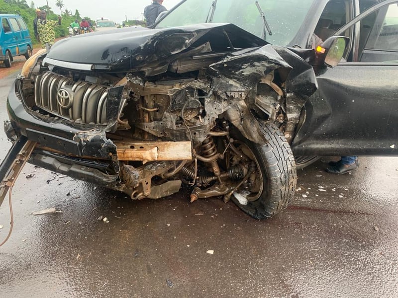 Many Injured As Osun Speaker's Motorcade Involves In Auto Cr