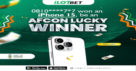 iLOTBET AFCON Giveaway Scores another Winner! Could You Be N