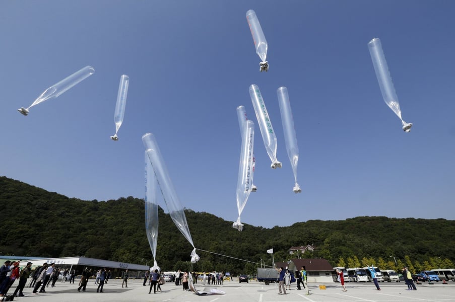 North Korea Blames Aliens, Balloons From South Korea For COV