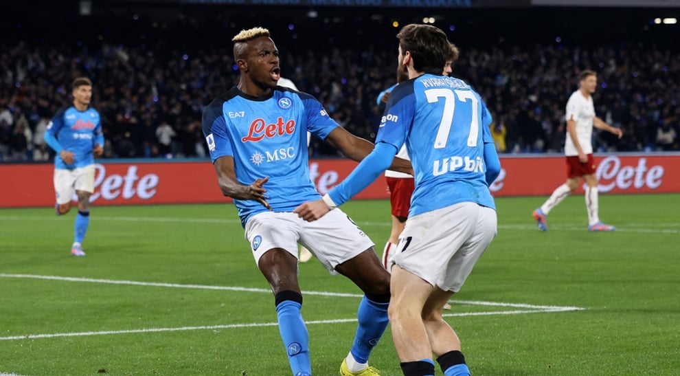 Serie A: Osimhen, Simeone Edge Napoli Past Roma, In Sight Of