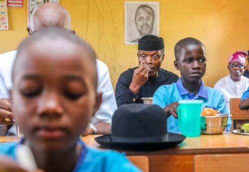 FG Spends N12 Billion Naira On School Feeding Program — Of