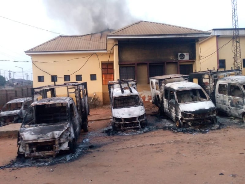 Police Confirm Burning Of Court, LG In Anambra