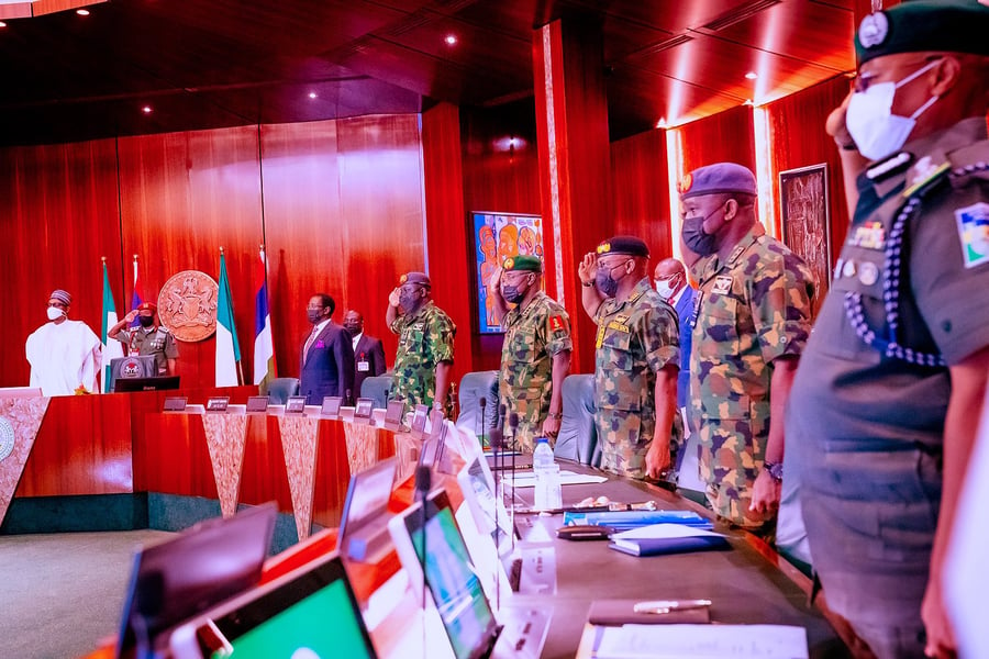 Insecurity In Nigeria: Buhari Summons Service Chiefs, Minist