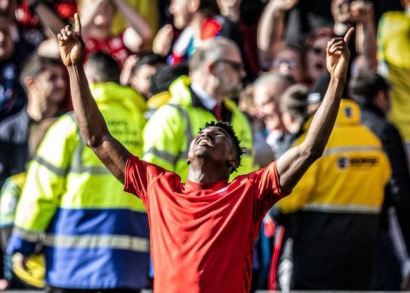 EPL: Awoniyi's Tap-In Lifts Nottingham Forest Above Liverpoo