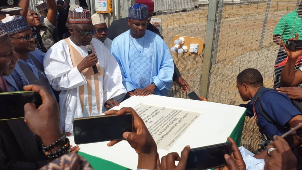 FG Inaugurates 2MW Solar-Powered Electricity Project Sokoto 