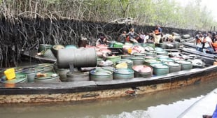 Courts order sale of confiscated contents from illegal oil b