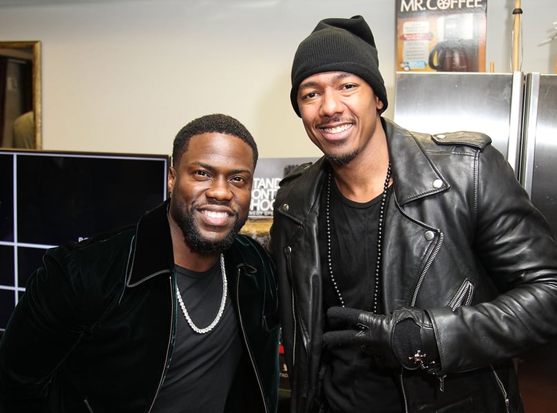 Kevin Hart Pranks Nick Cannon With Vending Machine Full Of C