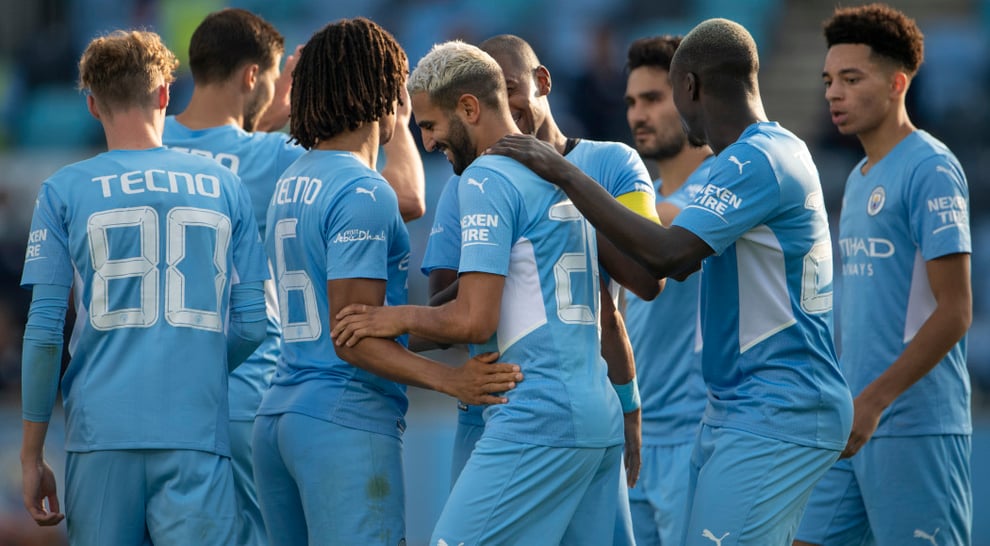 FA Cup: Mahrez's Brace Sends Man City Past Fulham Into Fifth