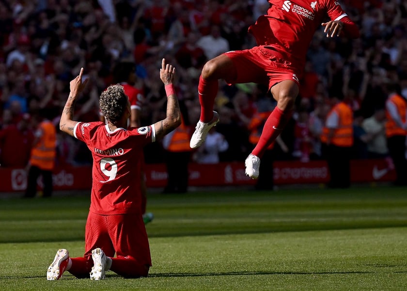 EPL: Firmino's 110th Goal For Liverpool Secures 1-1 Draw Aga