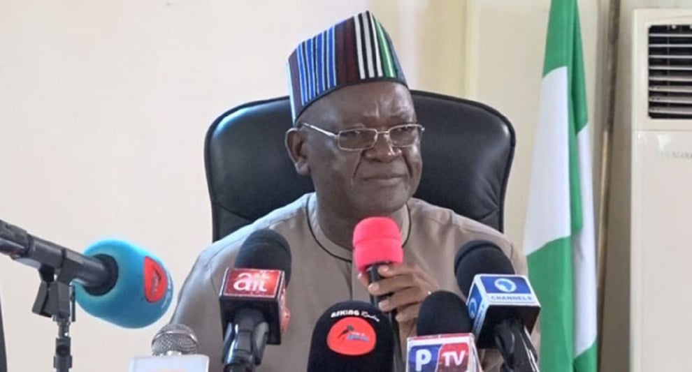 2023: Ortom Says Election Rigging Will Not Be Allowed