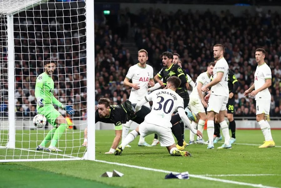 UCL: Bentancur's Header Salvages Draw For Tottenham Against 