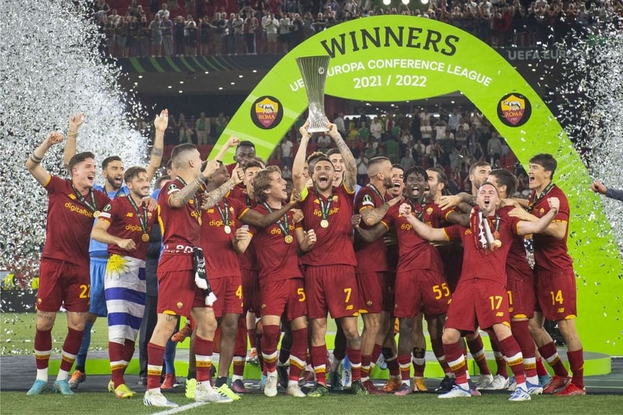 Roma Claims Inaugural Europa Conference League Title Over Fe