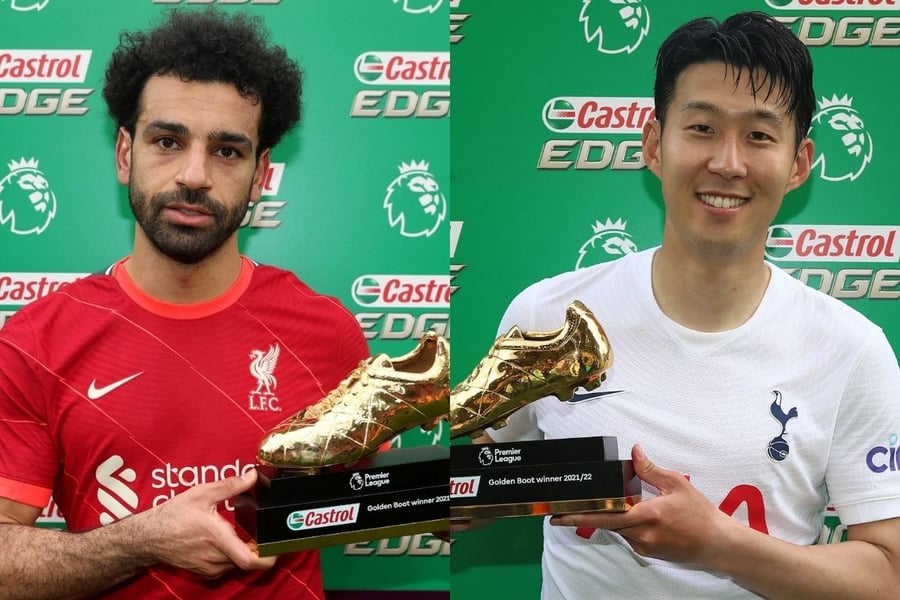 Son, Salah Share EPL Golden Boot Glory