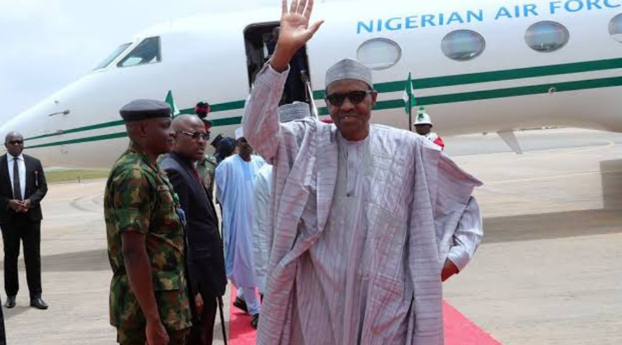 President Buhari Returns After Routine Medical Checkup In UK