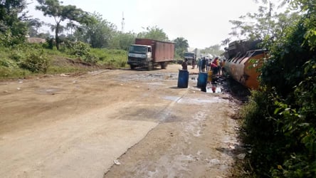 Efforts To Remove Tanker Blocking Vital Road Ongoing - Osun 