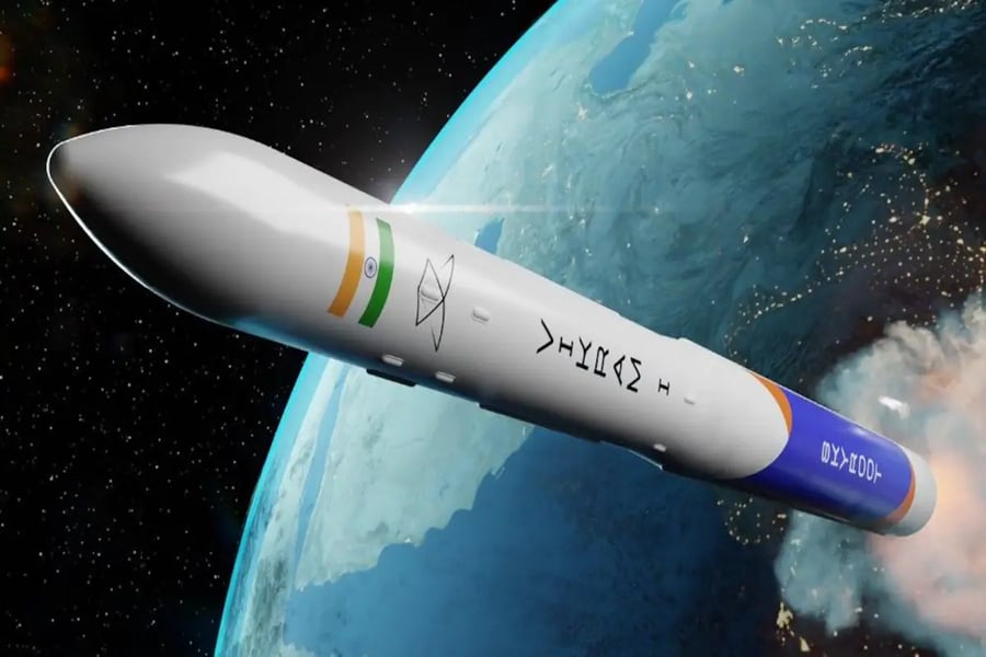 India Launches Country’s First Privately Made Rocket
