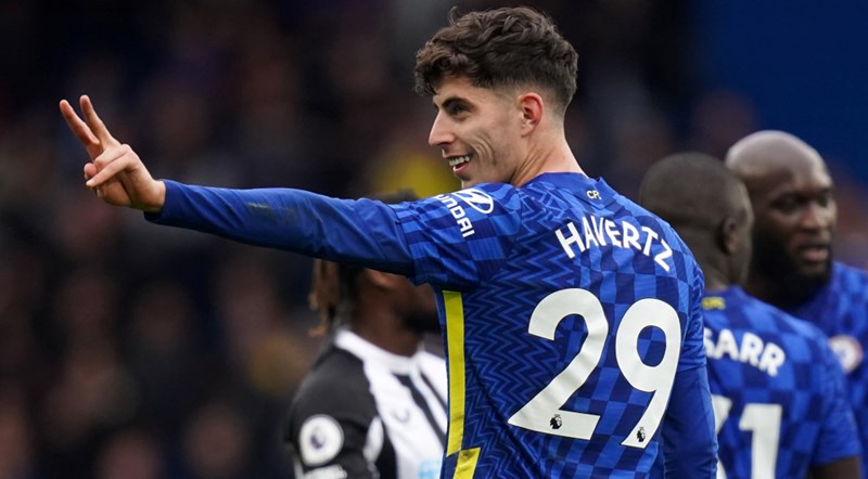 EPL: Havertz Helps Sanctioned-Chelsea Clinch Win Against New