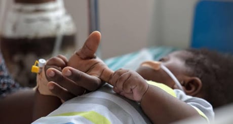Ten countries with highest rate of infant mortality 