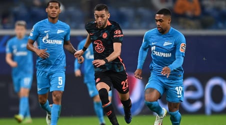 UCL: Zenit Stun Chelsea To A Draw At Saint Petersburg