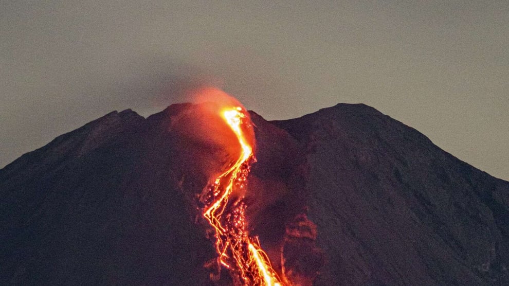 Indonesia’s Mount Semeru Volcano Erupts
