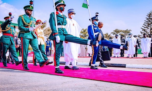 Armed Forces Remembrance Day: Buhari Lays Wreathe As Respect
