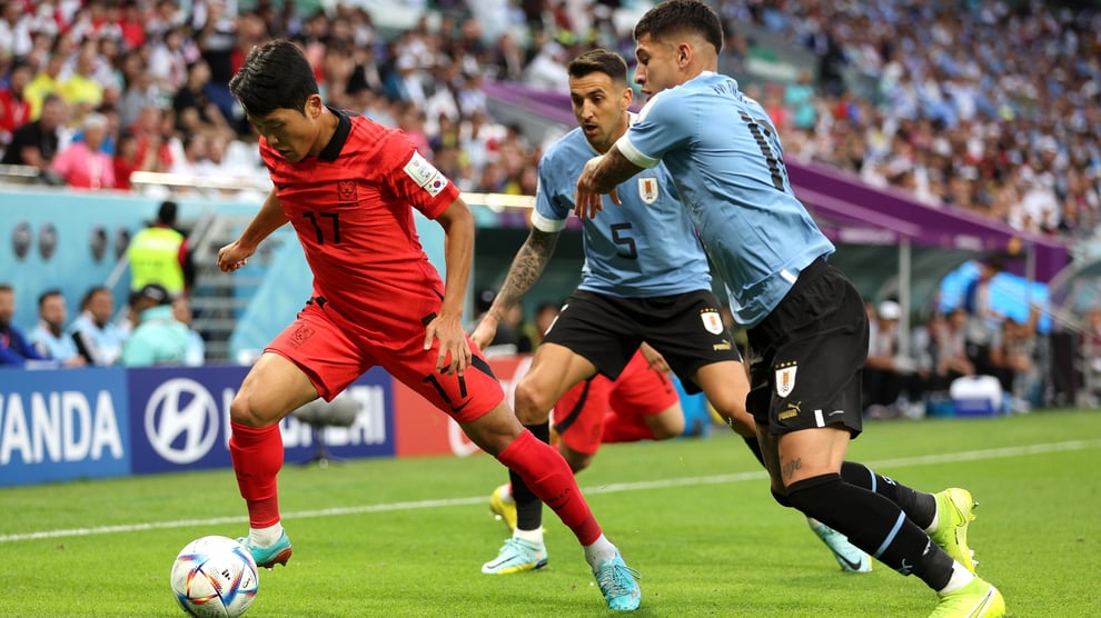 World Cup: South Korea, Uruguay End In Goalless Draw, Valver