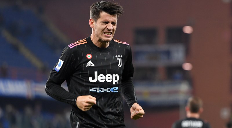 Morata's Brace Earns Juventus Win Against Sampdoria To Sit C