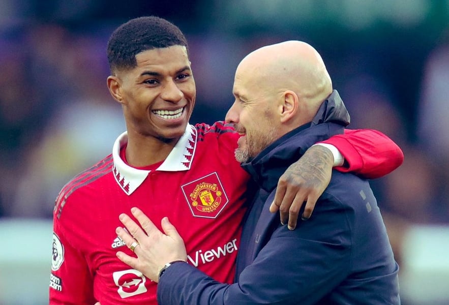 Rashford One Of The Best Strikers In Europe — Erik ten Hag