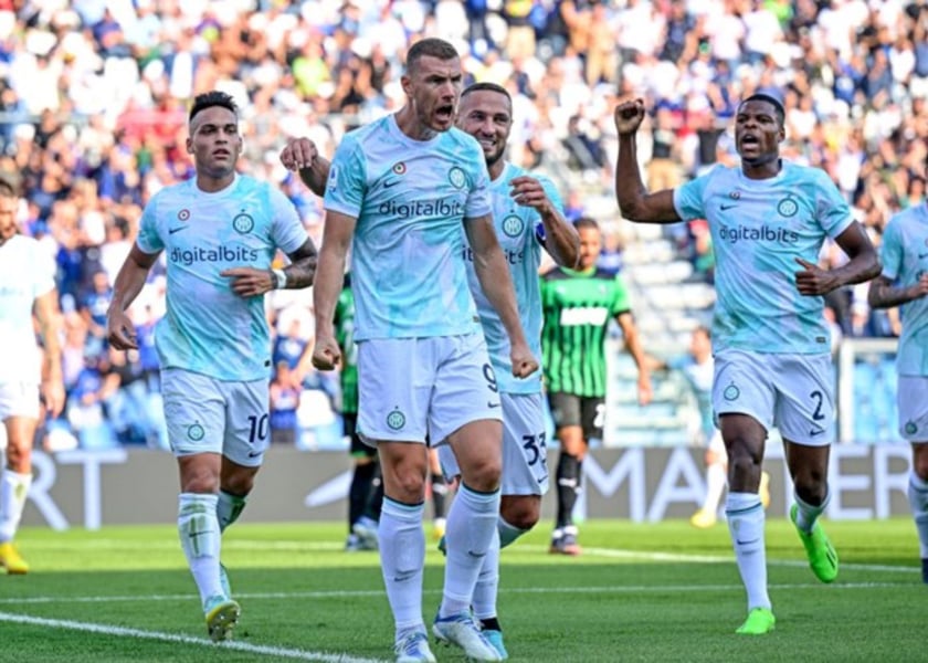 Dzeko Becomes Centurion To Propel Inter Milan Past Sassuolo