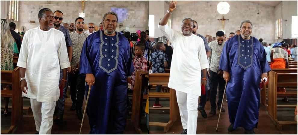 Pete Edochie Appreciates Kanayo O. Kanayo As He Joins Him Fo