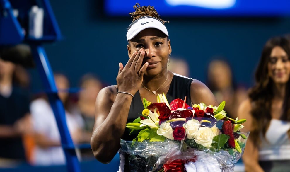 Tearful Serena Wiliams Bids Goodbye To Toronto After Loss To