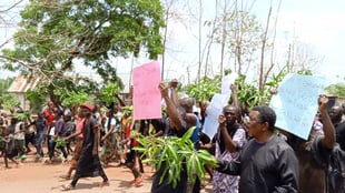 Protest rocks Benue community over incessant attacks
