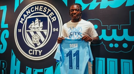 Man City Sign Doku From Rennes On Five-Year Contract