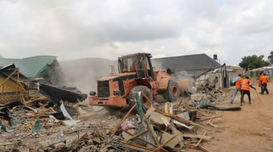 FCTA Pulls Down 135 Houses, Illegal Structures On Waterways