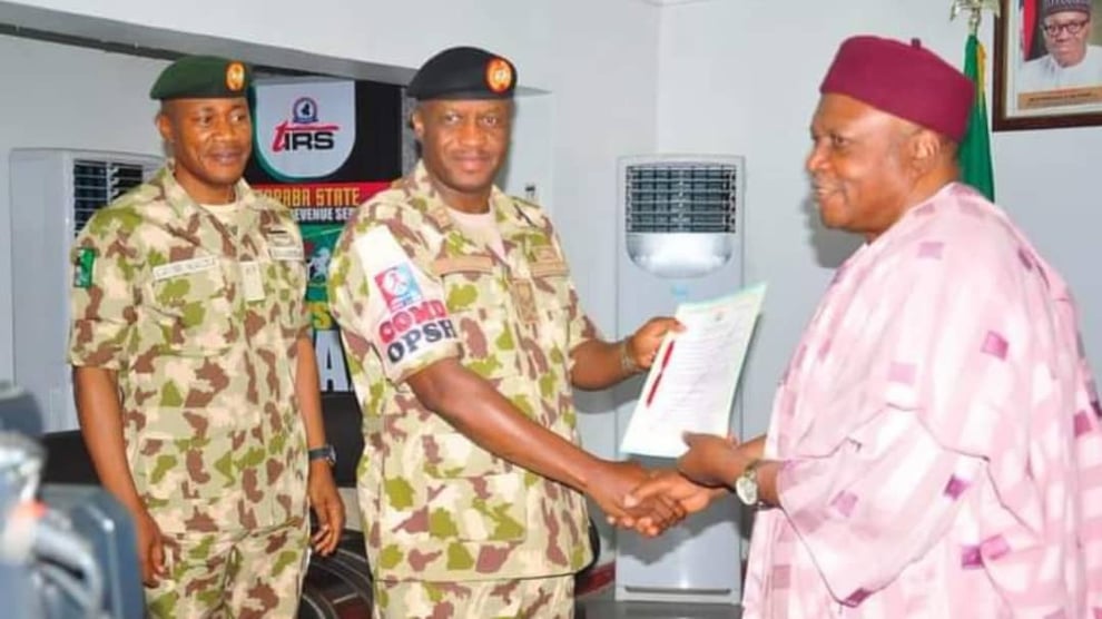 Ishaku Applauds Troops For Sustaining Peace In Taraba