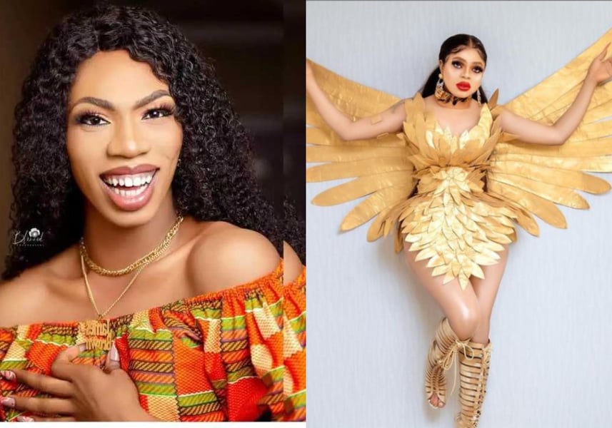 Crossdresser James Brown Congratulates Bobrisky On New Home