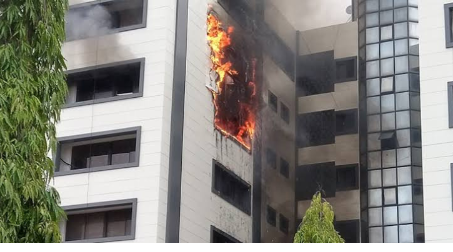 Abuja: Fire Guts Defence Headquarters