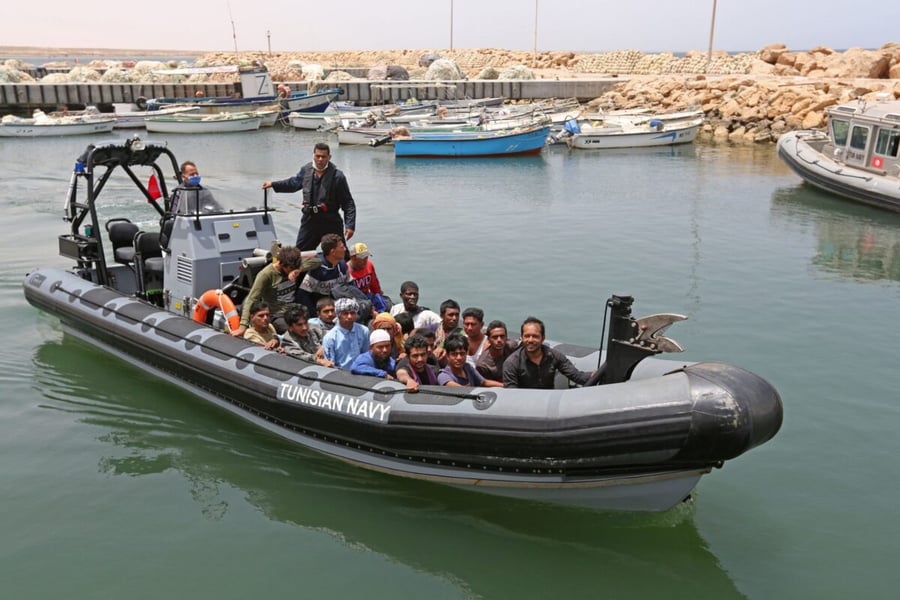 Five Dead, Six Missing As Migrant Boat Sinks In Tunisia