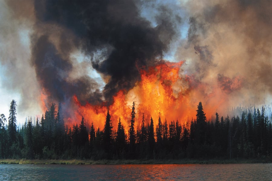 Wildfires Blaze Through Arctic Regions