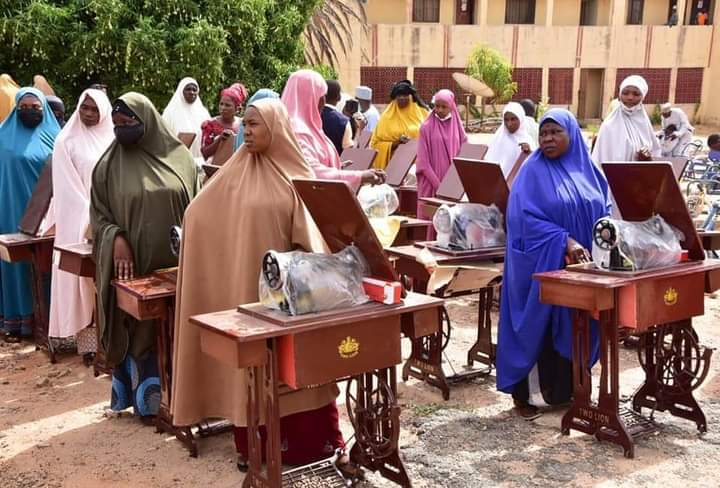 Gombe Governor's Wife Empowers 2000 Physically Challenged Pe