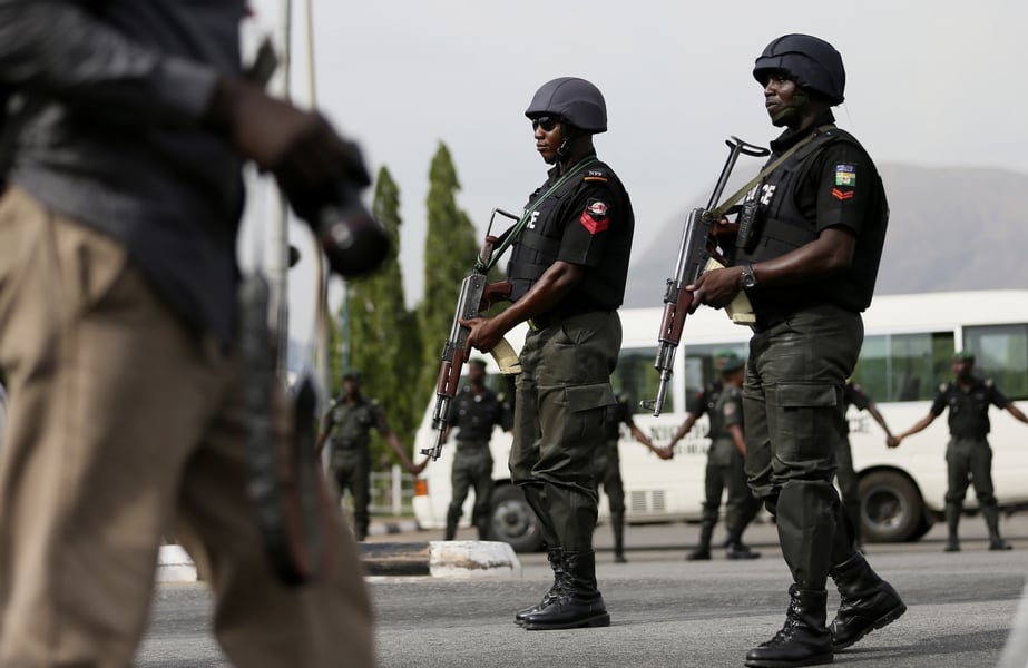 Four Men Paraded By Police For Disruption Of Abiodun's Inaug