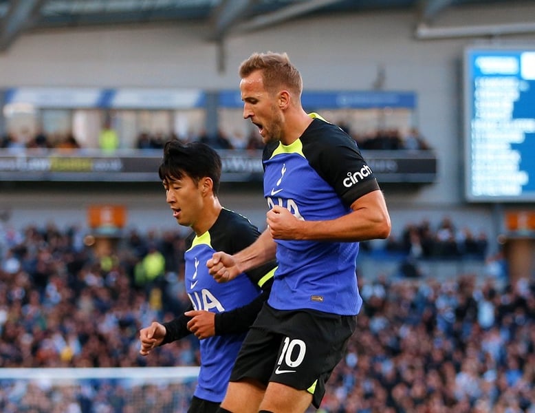 EPL: Kane's Header Hands Brighton First Home Loss, Tottenham