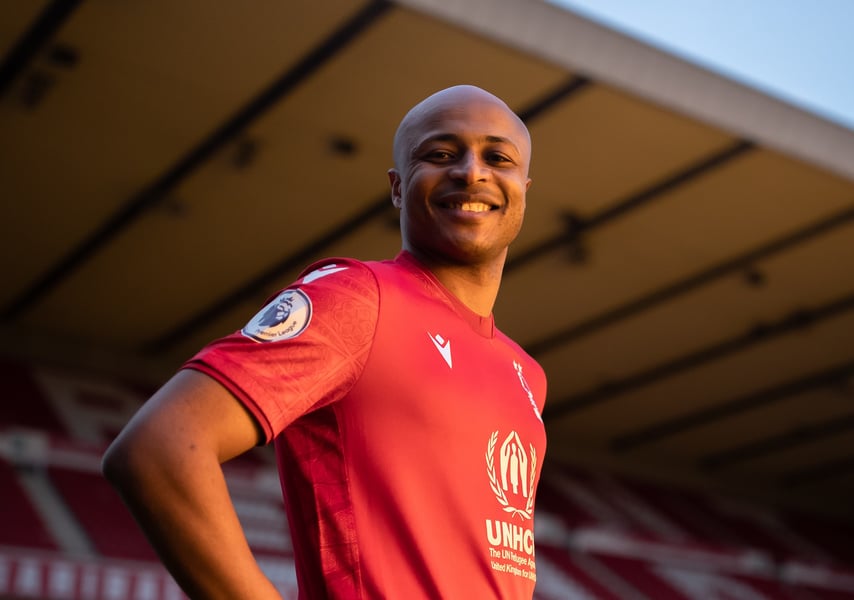 Ayew Returns To England With Nottingham Forest