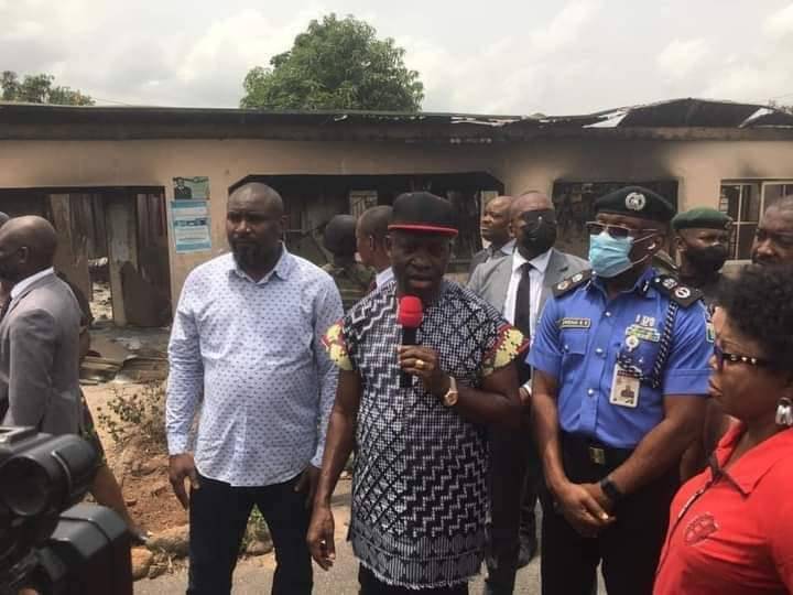 Soludo Visits LG Secretariat Attacked By Gunmen 